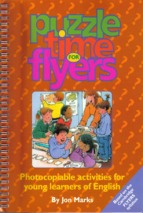 Puzzle time for flyers by jon marks.
