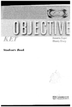 Ket objective students book.
