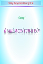 Chuong 4   o nhiem chat thai ran