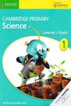 Cambridge primary science 1 learner's book