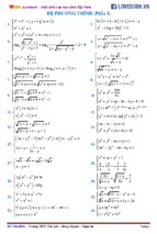 Tài liệu về hệ phương trình   phần 1 (hồ văn diên)