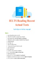 Ielts reading recent actual tests