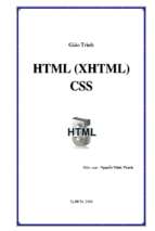 Giáo Trình HTML