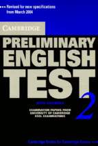 Cambridge preliminary english test 2 (PET 2)