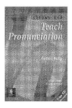 How to teach pronunciation