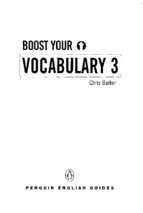 Boost your vocabulary 3