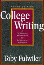 College writing -  a personal approach to academic writing