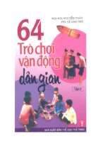 64 tro choi van dong dan gian tap 2 (nxb the duc the thao 2006)   nguyen toan, 164 trang