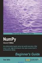 Numpy beginner's guide, 2nd edition