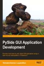 Pyside gui application development
