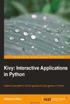 Kivy interactive applications in python