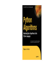 Python algorithms   mastering basic algorithms in the python language