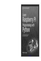 Learn raspberry pi programming with python