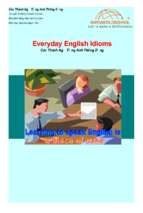 Everyday english idioms