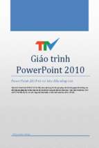 Giao trinh powerpoint 2010_ ttv