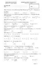 đề kiểm tra đại số và giải tích 11 chương 5 (đạo hàm) trường chương mỹ b   hà nội