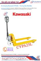 Xe nâng tay kawasaki cypa25l   thương hiệu nhật bản