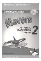 cambridge Movers 2  2018 answer booklet