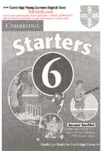Starters 6 answer booklet 