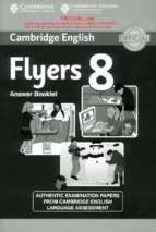 Flyers 8 answer booklet 