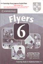 Flyers 6 answer booklet 