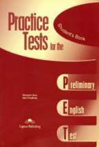 Practice Test for PET