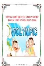 Tổng hợp đề thi Violympic Toán lớp 5 năm 2017-2018 , 1001dethi.com