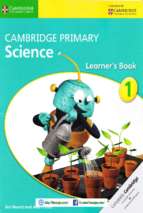 Cambridge primary science 1 learner book