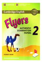Flyers authentic examination papers 2 for revised exam from 2018 