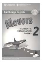 Movers authentic examination papers 2 for revised exam from 2018 (answer booklet) 