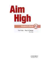 Aim high 2 student book
