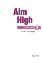 Aim high 3 student book