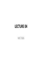 LECTURE 04