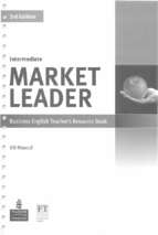 Market leader 3e intermediate teachers book