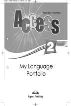 Access 2 language portfolio