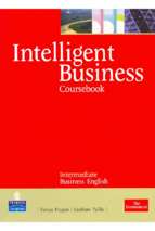 Intelligent business intermediate coursebook