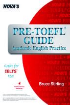 Pre toefl guide academic english practice gre