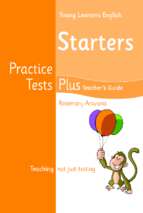 Pearson yle practice tests plus starters teacher guide