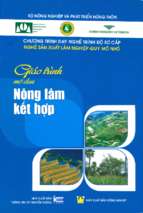 Giáo trình nông lâm kết hợp (nxb nông nghiệp 2013)   đoàn thị vân anh, 61 trang