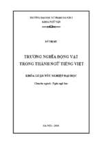 Truong nghia dong vat trong thanh ngu tieng viet 2018
