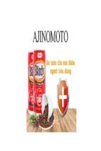 Phân tích chiến lược định vị sản phẩm cà phê bridy thương hiệu ajinomoto.pptx