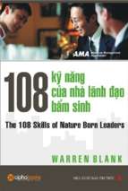 108 kỹ năng của nhà lãnh đạo bẩm sinh