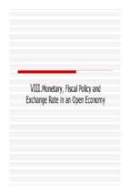 Tcqt8 monetary and fiscal policy