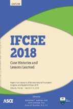 Ifcee 2018 case histories and lessons learned