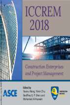 Iccrem 2018 construction enterprises and project management