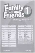 Family and friends 1 photocopy masters book full