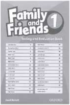 Family and friends 1 testing and evaluation book full