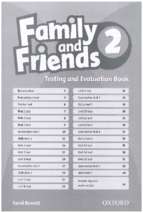 Family and friends 2 testing and evaluation book full