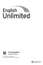English unlimited b1 teacher's book