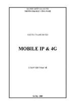 Mobile ip & 4g